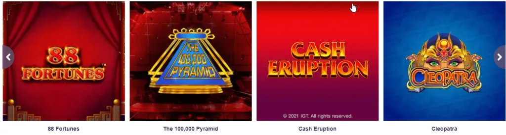 Bally Casino Slots