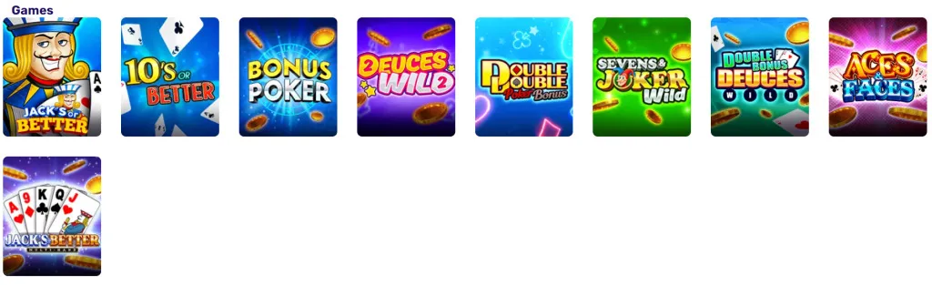 Carnival Citi Video Poker