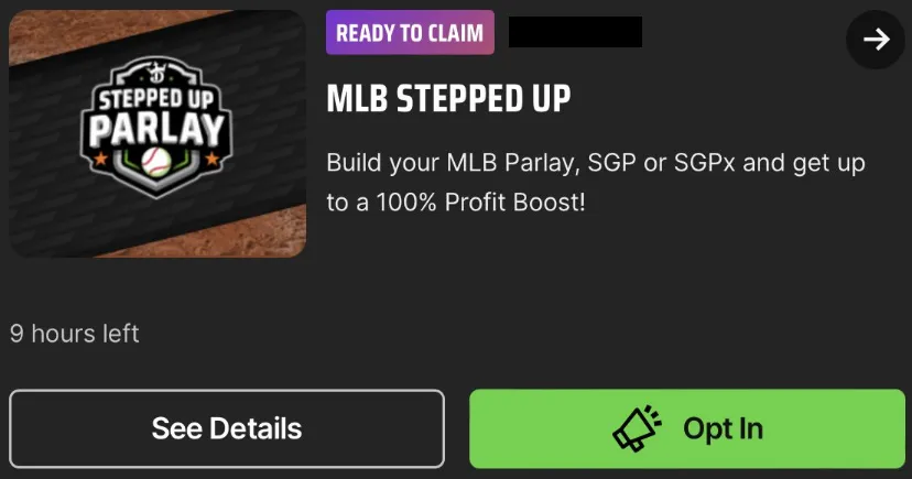 DraftKings MLB Early Win Promo: Instant Payout with 2-Run Lead