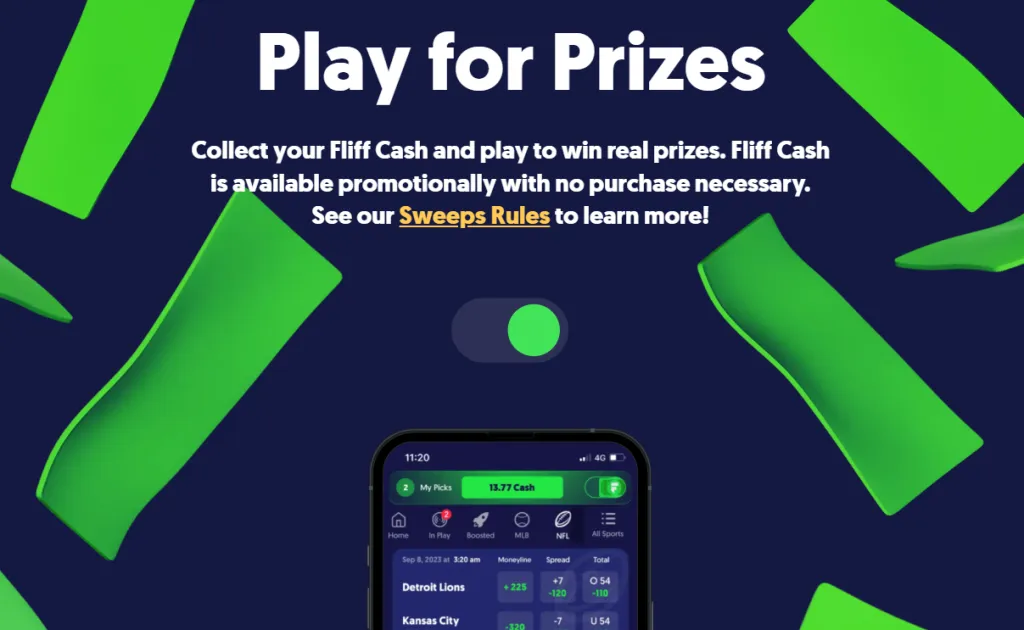 Fliff Cash Sweepstakes