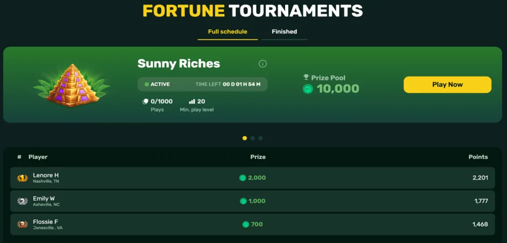 Exciting weekly tournaments at Fortune Wheelz Casino to boost your gaming experience and rewards