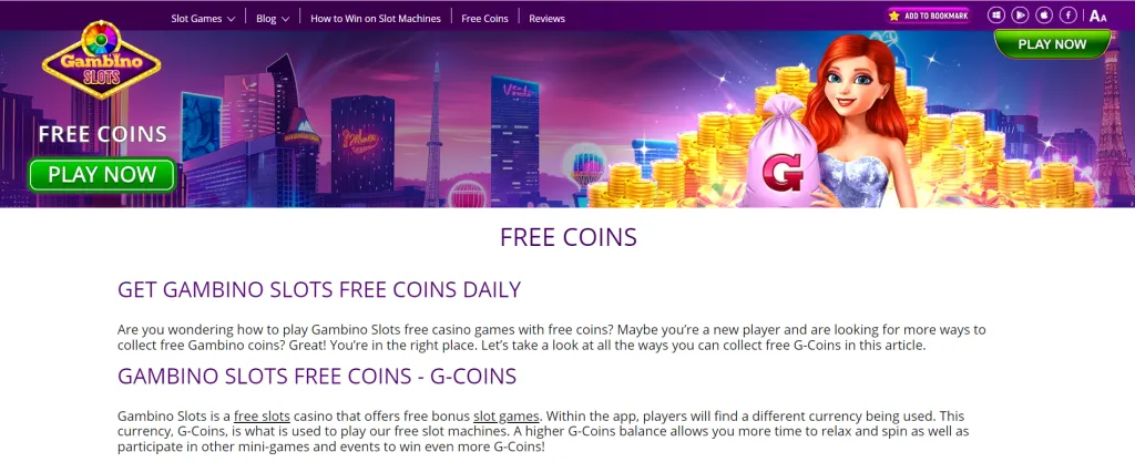 Gambino Slots Free Coins