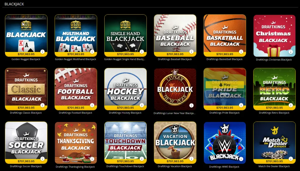 Golden Nugget Online Blackjack
