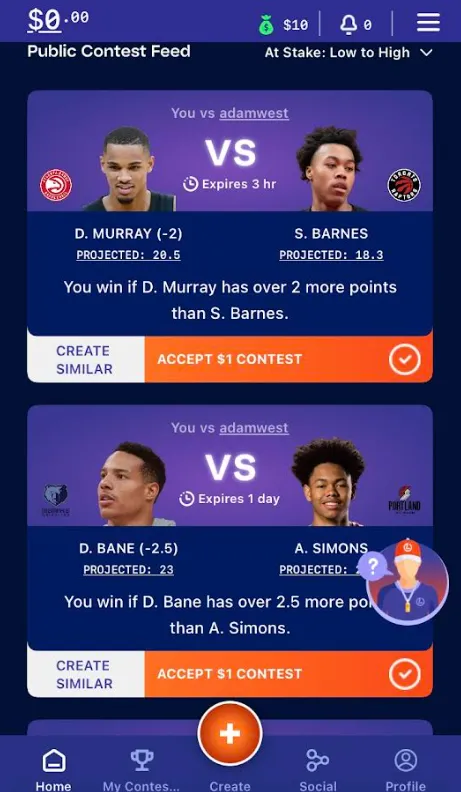 Lucra DFS Games
