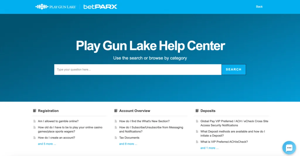 PlayGunLake Customer Support
