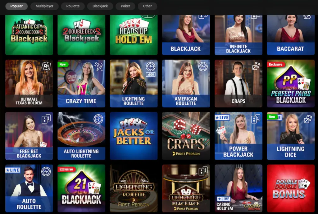 PokerStars Table Games