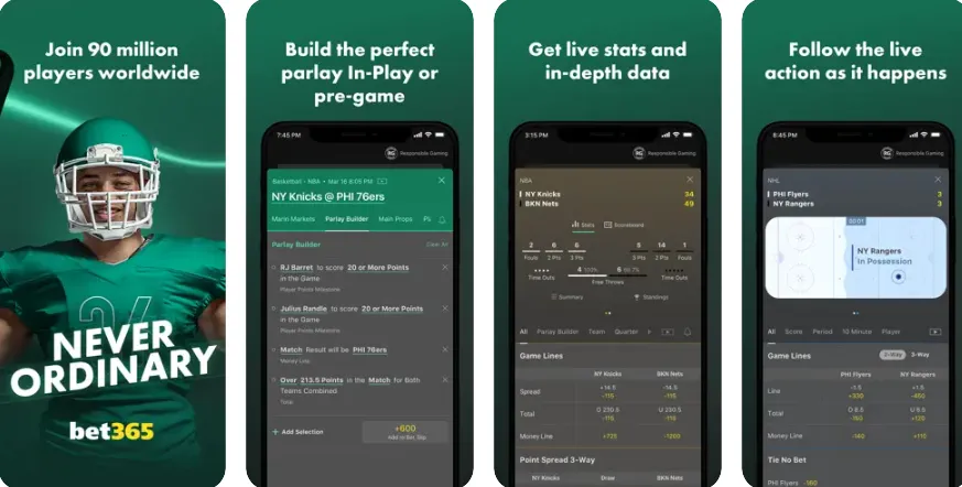 bet365 Virginia Mobile App